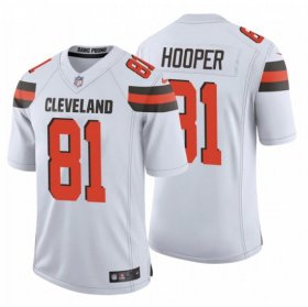 Wholesale Cheap Men\'s Cleveland Browns #81 Austin Hooper NFL Stitched Vapor Untouchable Limited White Nike Jersey