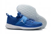 Wholesale Cheap Air Jordan Trainer 2 Flyknit Shoes Real Blue/White