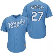 Wholesale Cheap Royals #27 Raul Mondesi Light Blue Cool Base Stitched Youth MLB Jersey