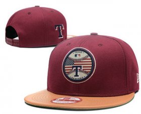 Wholesale Cheap Texas Rangers Snapback Ajustable Cap Hat GS 4