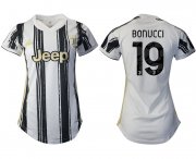 Wholesale Cheap Women 2020-2021 Juventus home aaa version 19 white Soccer Jerseys