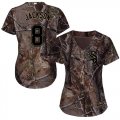 Wholesale Cheap White Sox #8 Bo Jackson Camo Realtree Collection Cool Base Women's Stitched MLB Jersey