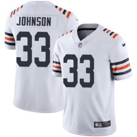 Wholesale Cheap Nike Bears #33 Jaylon Johnson White Men\'s 2019 Alternate Classic Stitched NFL Vapor Untouchable Limited Jersey