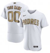 Wholesale Cheap Men's San Diego Padres Active Player Custom White 2022 All-Star Flex Base Stitched MLB Jersey