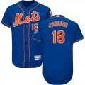 Wholesale Cheap Mets #18 Travis d'Arnaud Blue Flexbase Authentic Collection Stitched MLB Jersey