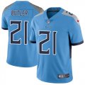Wholesale Cheap Nike Titans #21 Malcolm Butler Light Blue Alternate Men's Stitched NFL Vapor Untouchable Limited Jersey
