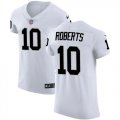 Wholesale Cheap Nike Raiders #10 Seth Roberts White Men's Stitched NFL Vapor Untouchable Elite Jersey