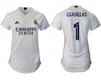 Wholesale Cheap Women 2020-2021 Real Madrid home aaa version 1 white Soccer Jerseys1