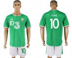 Wholesale Cheap Ireland #10 Keane Home Soccer Country Jersey