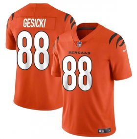 Cheap Men\'s Cincinnati Bengals #88 Mike Gesicki Orange Vapor Untouchable Limited Stitched Jersey