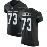 Wholesale Cheap Nike Jets #73 Joe Klecko Black Alternate Men's Stitched NFL Vapor Untouchable Elite Jersey