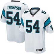 Wholesale Cheap Nike Panthers #54 Shaq Thompson White Youth Stitched NFL Elite Jersey