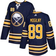 Wholesale Cheap Adidas Sabres #89 Alexander Mogilny Navy Blue Home Authentic Stitched NHL Jersey