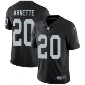 Wholesale Cheap Nike Raiders #20 Damon Arnette Black Team Color Men\'s Stitched NFL Vapor Untouchable Limited Jersey