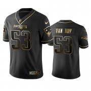 Wholesale Cheap Nike Patriots #53 Kyle Van Noy Black Golden Limited Edition Stitched NFL Jersey