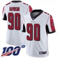 Wholesale Cheap Nike Falcons #90 Marlon Davidson White Men's Stitched NFL 100th Season Vapor Untouchable Limited Jersey
