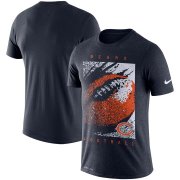 Wholesale Cheap Chicago Bears Nike Fan Gear Mezzo Icon Performance T-Shirt Navy