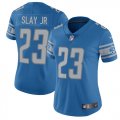 Wholesale Cheap Nike Lions #23 Darius Slay Jr Light Blue Team Color Women's Stitched NFL Vapor Untouchable Limited Jersey