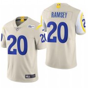 Wholesale Cheap Los Angeles Rams #20 Jalen Ramsey Men's Nike Bone 2020 Vapor Untouchable Limited NFL Jersey