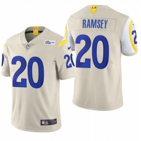Wholesale Cheap Los Angeles Rams #20 Jalen Ramsey Men\'s Nike Bone 2020 Vapor Untouchable Limited NFL Jersey