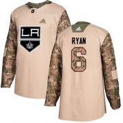 Wholesale Cheap Adidas Kings #6 Joakim Ryan Camo Authentic 2017 Veterans Day Stitched Youth NHL Jersey