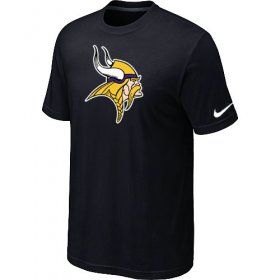 Wholesale Cheap Nike Minnesota Vikings Sideline Legend Authentic Logo Dri-FIT NFL T-Shirt Black