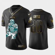 Cheap Philadelphia Eagles #86 Zach Ertz Nike Team Hero 2 Vapor Limited NFL 100 Jersey Black Golden
