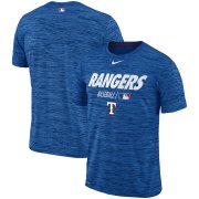Wholesale Cheap Texas Rangers Nike Authentic Collection Velocity Team Issue Performance T-Shirt Royal