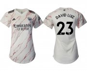 Wholesale Cheap Arsenal away aaa version womens 23 soccer 2021 jerseys