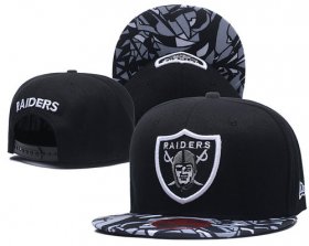 Wholesale Cheap Raiders Fresh Logo Black Adjustable Hat LT