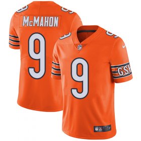 Wholesale Cheap Nike Bears #9 Jim McMahon Orange Men\'s Stitched NFL Limited Rush Jersey