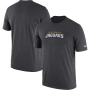 Wholesale Cheap Jacksonville Jaguars Nike Sideline Seismic Legend Performance T-Shirt Charcoal