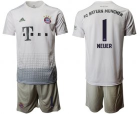 Wholesale Cheap Bayern Munchen #1 Neuer Away Soccer Club Jersey