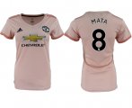 Wholesale Cheap Women's Manchester United #8 Mata Away Soccer Club Jersey