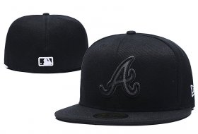 Wholesale Cheap Atlanta Braves fitted hats 12