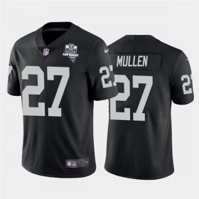 Wholesale Cheap Nike Las Vegas Raiders 27 Trayvon Mullen Black 2020 Inaugural Season Vapor Untouchable Limited Jersey