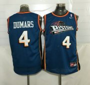 Wholesale Cheap Men's Detroit Pistons #4 Joe Dumars Teal Green Soul Swingman Jersey