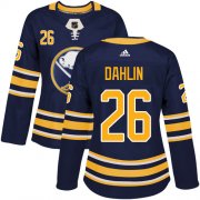 Wholesale Cheap Adidas Sabres #26 Rasmus Dahlin Navy Blue Home Authentic Women's Stitched NHL Jersey