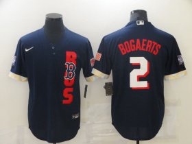Wholesale Cheap Men Boston Red Sox 2 Bogaerts Blue 2021 All Star Game Nike MLB Jersey