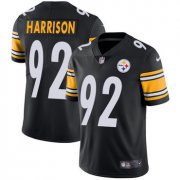 Wholesale Cheap Size XXXXL Nike Pittsburgh Steelers #92 James Harrison Black Team Color Men's Stitched NFL Vapor Untouchable Limited Jersey
