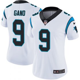 Wholesale Cheap Nike Panthers #9 Graham Gano White Women\'s Stitched NFL Vapor Untouchable Limited Jersey