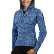 Wholesale Cheap Anaheim Ducks Antigua Women's Fortune 1/2-Zip Pullover Sweater Purple