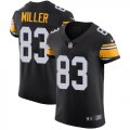 Wholesale Cheap Nike Steelers #83 Heath Miller Black Alternate Men's Stitched NFL Vapor Untouchable Elite Jersey
