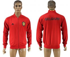 Wholesale Cheap Belgium Soccer Jackets Red