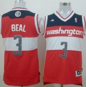 Wholesale Cheap Washington Wizards #3 Bradley Beal Revolution 30 Swingman Red Jersey
