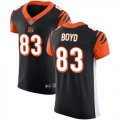 Wholesale Cheap Nike Bengals #83 Tyler Boyd Black Team Color Men's Stitched NFL Vapor Untouchable Elite Jersey