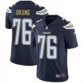 Wholesale Cheap Nike Chargers #76 Russell Okung Navy Blue Team Color Men's Stitched NFL Vapor Untouchable Limited Jersey