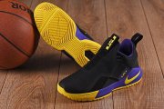 Wholesale Cheap Nike Lebron James Ambassador 11 Shoes Black Purple Yellow