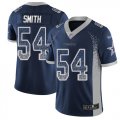 Wholesale Cheap Nike Cowboys #54 Jaylon Smith Navy Blue Team Color Men's Stitched NFL Limited Rush Drift Fashion Jersey