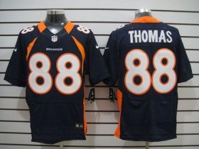 Wholesale Cheap Nike Broncos #88 Demaryius Thomas Navy Blue Alternate Men\'s Stitched NFL Elite Jersey